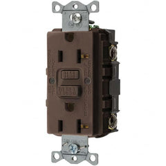 Bryant Electric - GFCI Receptacles Grade: Commercial Color: Brown - Makers Industrial Supply