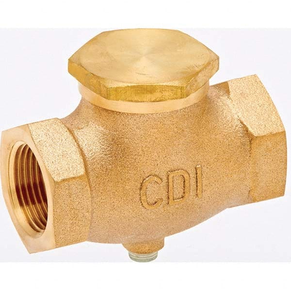 Control Devices - Check Valves Design: Check Valve Pipe Size (Inch): 1 x 1 - Makers Industrial Supply