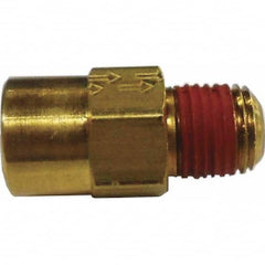 Control Devices - Check Valves Design: Check Valve Pipe Size (Inch): 1/4 x 1/4 - Makers Industrial Supply