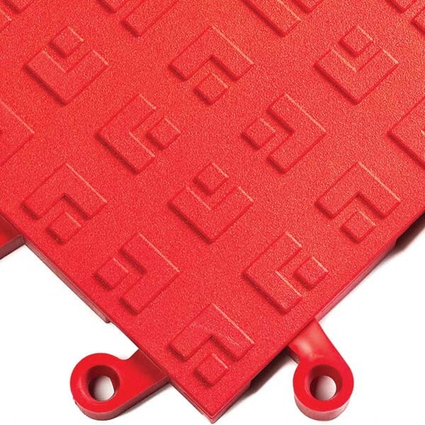 Wearwell - 1 10-Piece 18" Long x 18" Wide x 7/8" Thick, Anti-Fatigue Modular Matting System - Makers Industrial Supply