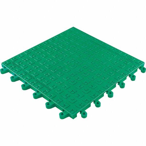 Wearwell - 1 10-Piece 18" Long x 18" Wide x 7/8" Thick, Anti-Fatigue Modular Matting System - Makers Industrial Supply