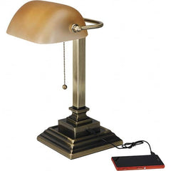 ALERA - Task Lights Fixture Type: Desk Color: Black - Makers Industrial Supply