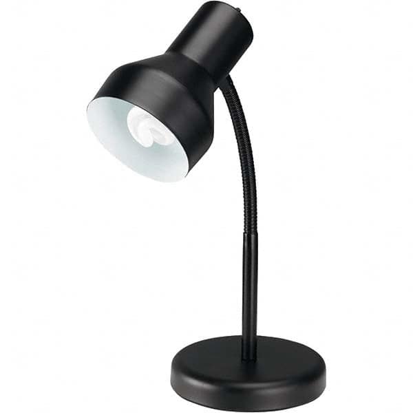 ALERA - Task Lights Fixture Type: Desk Color: Black - Makers Industrial Supply