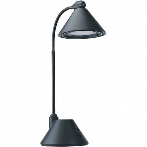 ALERA - Task Lights Fixture Type: Desk Color: Black - Makers Industrial Supply