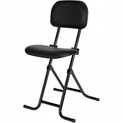 ALERA - Swivel & Adjustable Stools Type: Adjustable Height Stool Base Type: Metal - Makers Industrial Supply