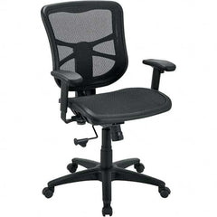 ALERA - 37-3/4 to 41-3/4" High Swivel/Tilt Mesh Chair - Makers Industrial Supply