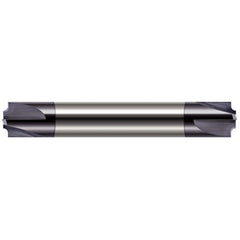 Harvey Tool - 1mm Radius, 3/8" Diam, 4 Flute Solid Carbide Corner Rounding End Mill - Exact Industrial Supply