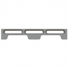 Phillips Precision - Laser Etching Fixture Rails & End Caps Type: Docking Rail Length (Inch): 12.00 - Makers Industrial Supply