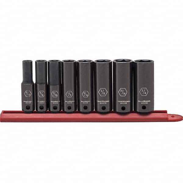 GEARWRENCH - Socket Sets Measurement Type: Inch Drive Size: 3/8 - Makers Industrial Supply