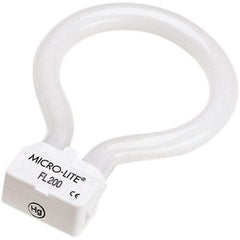 O.C. White - Task & Machine Light Microscope Fluorescent Ring Bulb - White, For Use with Illuminator Models FL1000 & FV1000 - Makers Industrial Supply