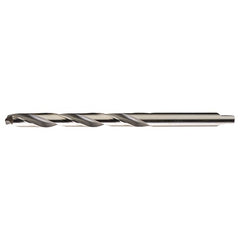 5/8 RHS / RHC HSS+TCT 118 Degree Radial Point Carbide-Tipped Heavy Duty Taper Length Drill - Bright - Exact Industrial Supply