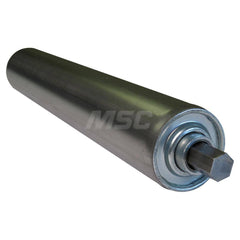 Roller Skids; Roller Material: Steel; Load Capacity: 850; Color: Chrome; Finish: Natural; Compatible Surface Type: Smooth; Roller Length: 15.0000 in; Roller Width: 2.5000; Roller Height: 2.5 in; Roller Diameter: 2.5000; Overall Height: 2.5 in; Overall Len