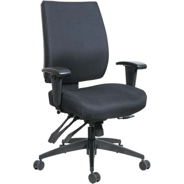 ALERA - 38-1/2 to 42-1/2" High Swivel/Tilt Chair - Makers Industrial Supply