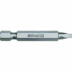 Irwin - #1" Square Size Square Recess - Makers Industrial Supply