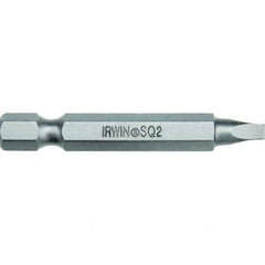 Irwin - #2" Square Size Square Recess - Makers Industrial Supply