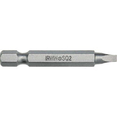 Irwin - #2" Square Size Insert Bit Set - Makers Industrial Supply