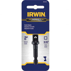 Irwin - 3/8" Hex Impact Socket Adapter - Makers Industrial Supply