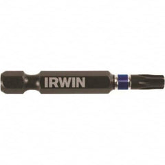 Irwin - Power & Impact Screwdriver Bit Sets Point Type: Square Drive Size: 1/4 Hex - Makers Industrial Supply