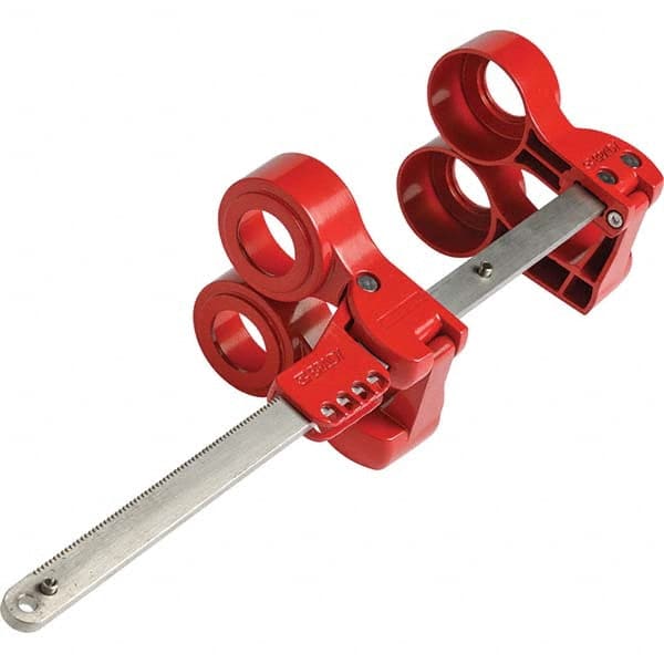 Brady - Pneumatic & Valve Lockouts Type: Gate Valve Lockout Maximum Valve Handle Size (Inch): 14 - Makers Industrial Supply