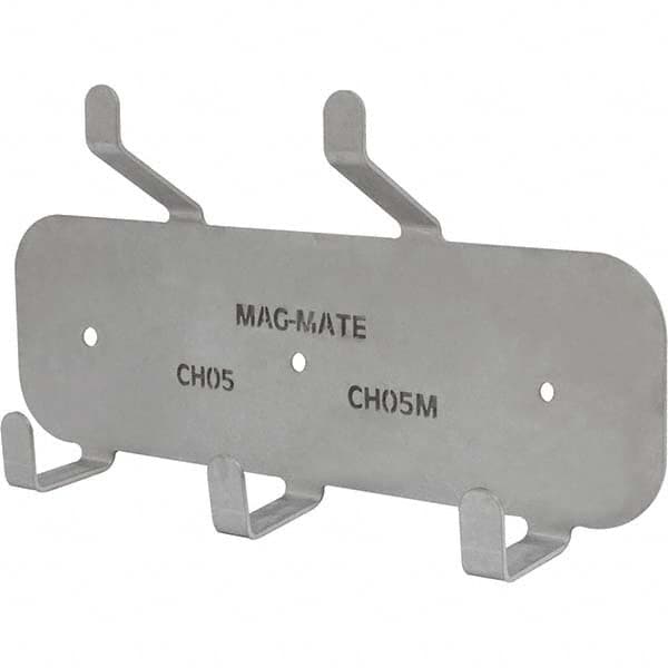 Mag-Mate - Coat & Hat Hooks Type: Double Coat and Hat Hook Projection: 2-15/64 (Inch) - Makers Industrial Supply