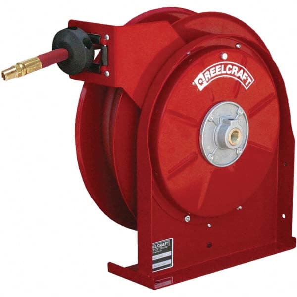 Reelcraft - 35' Spring Retractable Hose Reel - Makers Industrial Supply