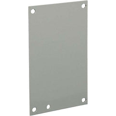 Wiegmann - Electrical Enclosure Panels Panel Type: Back Panel Material: Steel - Makers Industrial Supply