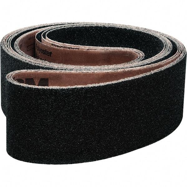 VSM - 1" Wide x 30" OAL, 600 Grit, Silicon Carbide Abrasive Belt - Silicon Carbide, Medium, Coated, X Weighted Cloth Backing, Wet/Dry, Series CK721X - Makers Industrial Supply