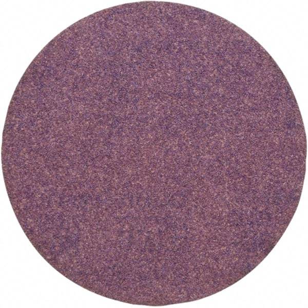 3M - 6" Diam, 180 Grit Ceramic Adhesive PSA Disc - Very Fine Grade, Purple, Film Backing, Flexible, Use with Random Orbital Sanders - Makers Industrial Supply