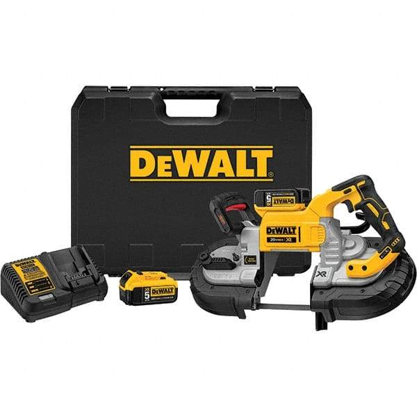 DeWALT - Cordless Portable Bandsaws Voltage: 20 Battery Chemistry: Lithium-Ion - Makers Industrial Supply