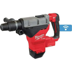 Milwaukee Tool - 18 Volt 1-3/4" SDS Max Chuck Cordless Rotary Hammer - 2900 BPM, 380 RPM, Reversible - Makers Industrial Supply