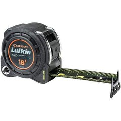 Lufkin - Tape Measures Length (Feet): 16.00 Width (mm): 30.16 - Makers Industrial Supply