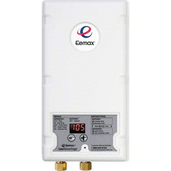 Eemax - 240 Volt Electric Water Heater - 5.5 KW, 23 Amp, 12 AWG Wire Gauge - Makers Industrial Supply