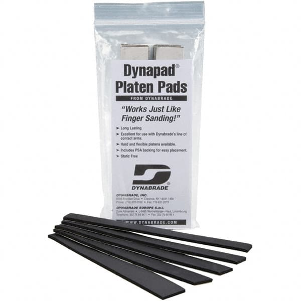 Dynabrade - Power Sander Platen Pads - For Use with Dynafile II & Electric Dynafile II Abrasive Belt Machines - Makers Industrial Supply