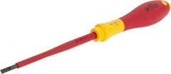 Wiha - Standard Slotted Screwdriver - Ergonomic Handle - Makers Industrial Supply