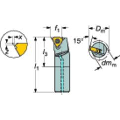 254LKF-16-16-R CoroThread® 254 Boring Bar - Makers Industrial Supply