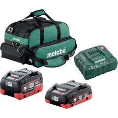 Metabo - Power Tool Chargers Voltage: 18 Battery Chemistry: Lithium-Ion - Makers Industrial Supply