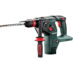 Metabo - 18 Volt 1-1/4" SDS-Plus Keyless Chuck Cordless Rotary Hammer - 4500 BPM, 1100 RPM, Reversible, D-Handle - Makers Industrial Supply