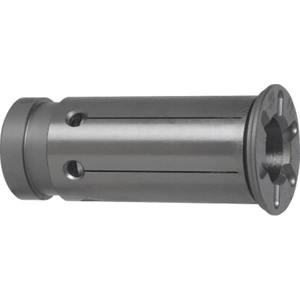 Guhring - 20mm ID x 31.75mm OD, 35.5mm Head Diam, Sealed Hydraulic Chuck Sleeve - Steel, 60.5mm Length Under Head, Through Coolant - Exact Industrial Supply