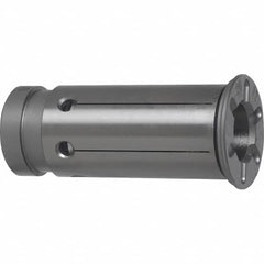 Guhring - 4mm ID x 12.7mm OD, 16.5mm Head Diam, Sealed Hydraulic Chuck Sleeve - Steel, 45mm Length Under Head, Through Coolant - Exact Industrial Supply