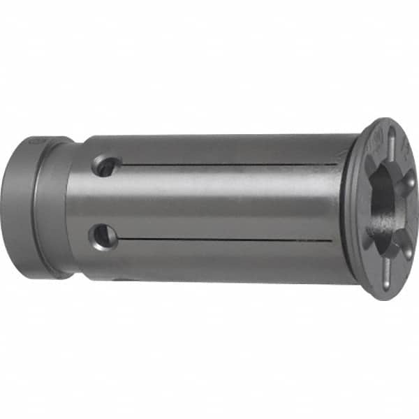 Guhring - 6mm ID x 19.05mm OD, 24mm Head Diam, Sealed Hydraulic Chuck Sleeve - Steel, 50.5mm Length Under Head, Through Coolant - Exact Industrial Supply