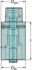 C33910132080A CAPTO ADAPTER - Makers Industrial Supply