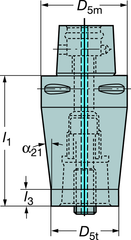 C43910232070A CAPTO ADAPTER - Makers Industrial Supply