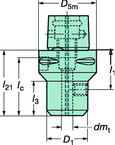 C63912006055 CAPTO ADAPTER - Makers Industrial Supply