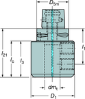 C63912025080 CAPTO ADAPTER - Makers Industrial Supply