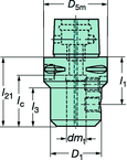 C83912018070 CAPTO ADAPTER - Makers Industrial Supply