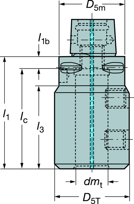 C63912750115 CAPTO ADAPTER - Makers Industrial Supply