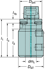 C43912725077 CAPTO ADAPTER - Makers Industrial Supply