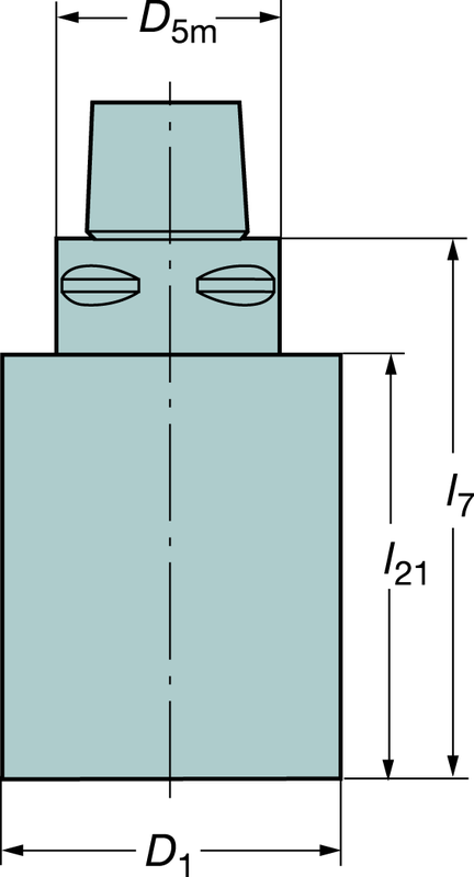 C1039150100200B CAPTO BLANK - Makers Industrial Supply