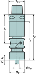 C439160B02101A CAPTO ADAPTER - Makers Industrial Supply