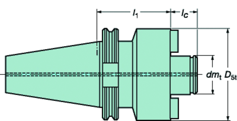 A2F055060080 FACEMILL HOLDER - Makers Industrial Supply